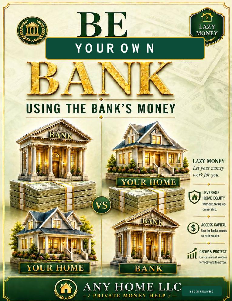 Original cover of Be Your Own Bank Using the Bank's Money