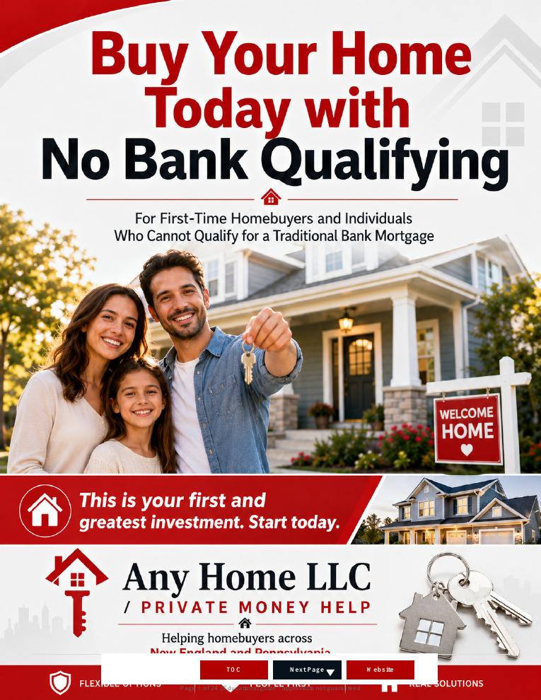 Original cover of Buy Your Home Today with No Bank Qualifying — Complete Guide