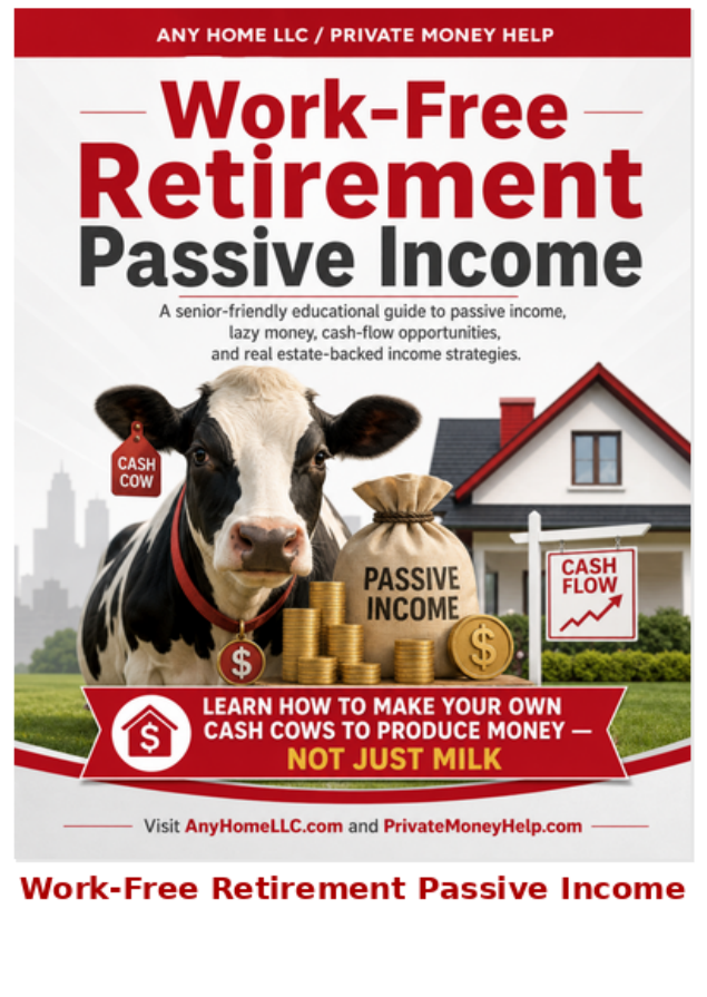 Original cover of Work-Free Retirement Passive Income