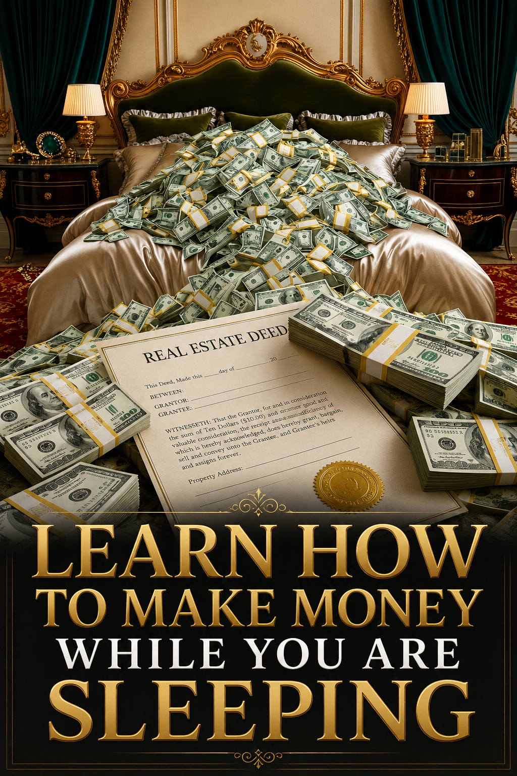Original cover of Learn How to Make Money While You Are Sleeping